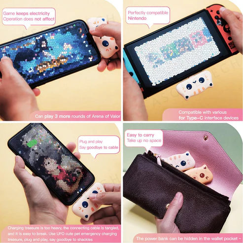DuoXin Cute Spaceship Pet Mini Charger