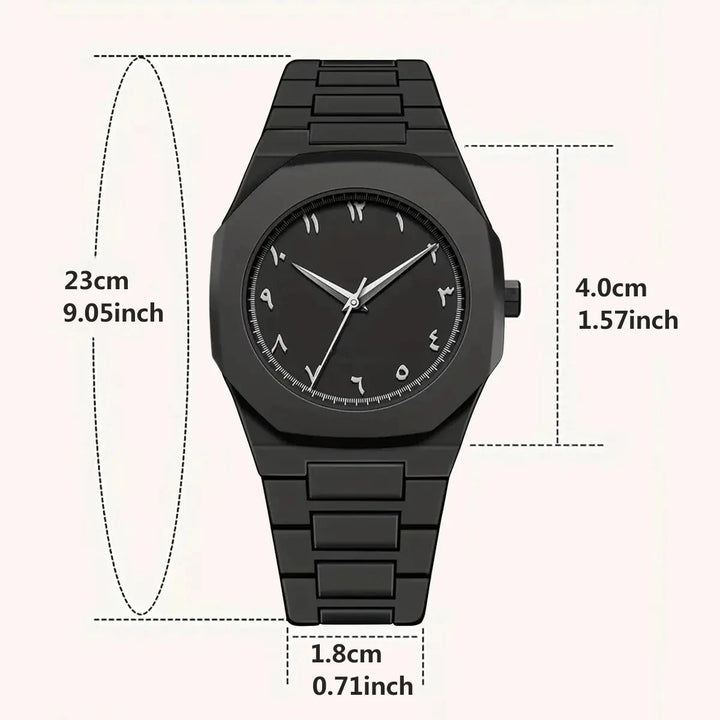 Arabic Numeral Black Watch