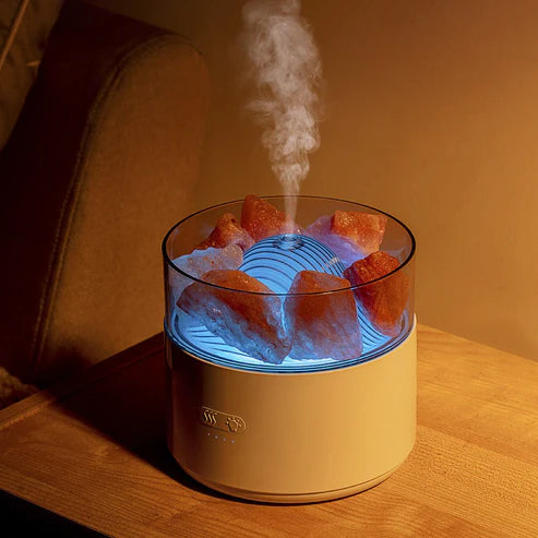 Cool-Mist Crystal Salt Aroma Oil Diffuser