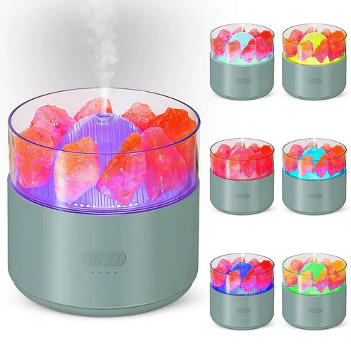 Cool-Mist Crystal Salt Aroma Oil Diffuser