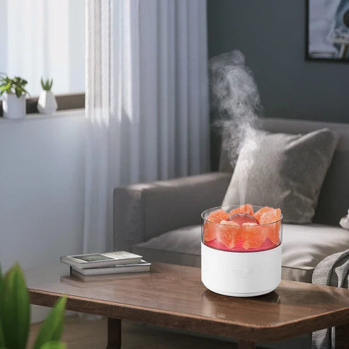 Cool-Mist Crystal Salt Aroma Oil Diffuser