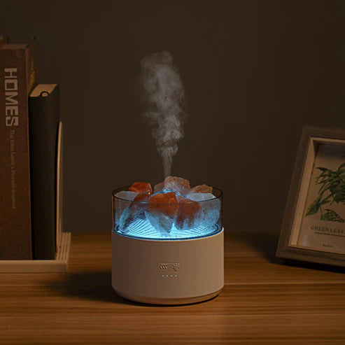Cool-Mist Crystal Salt Aroma Oil Diffuser