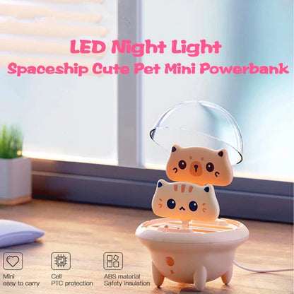 DuoXin Cute Spaceship Pet Mini Charger