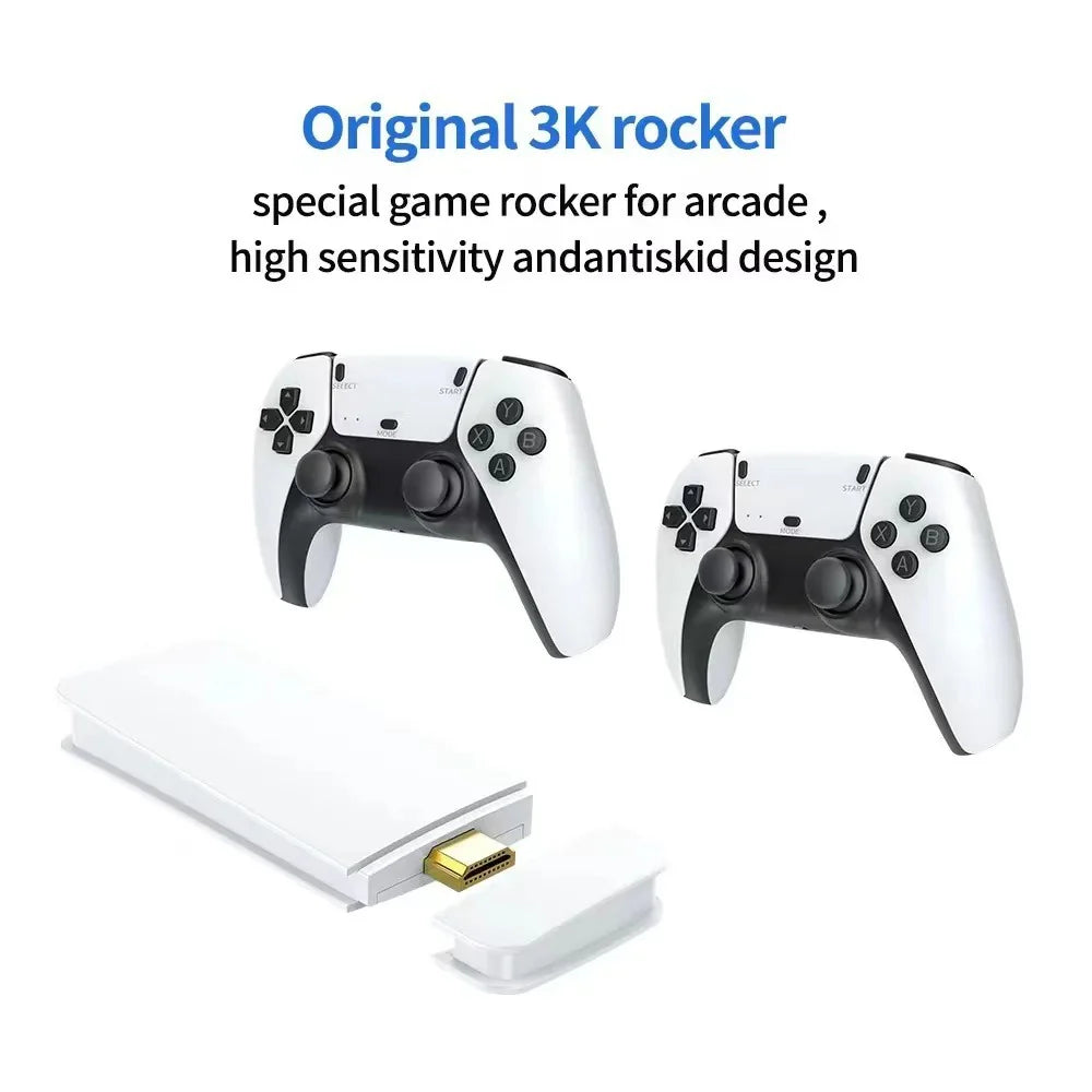 RetroPlay™ M15 Mini TV Game Stick – 40,000+ Games